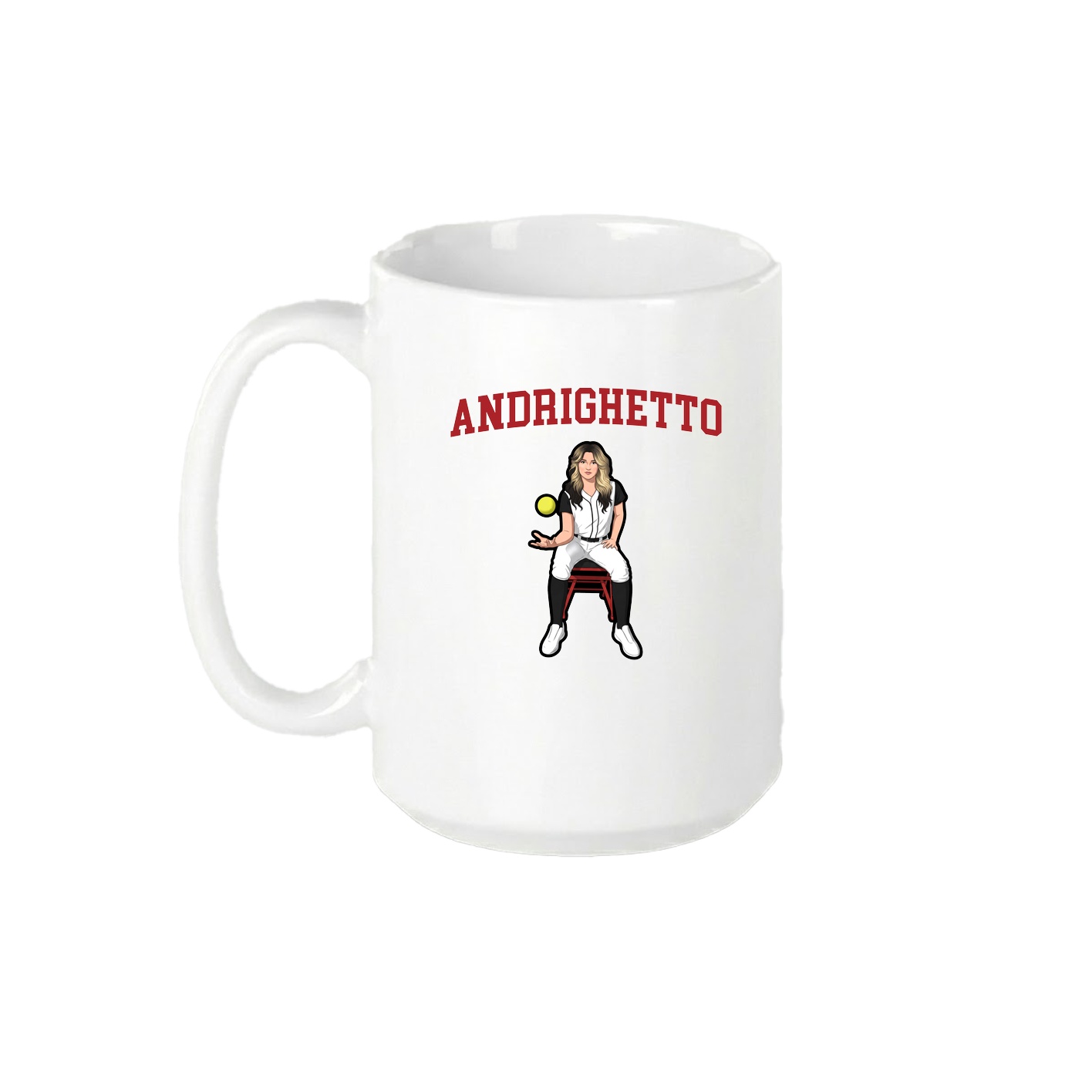 15oz Coffee Mug — Shirsey in White