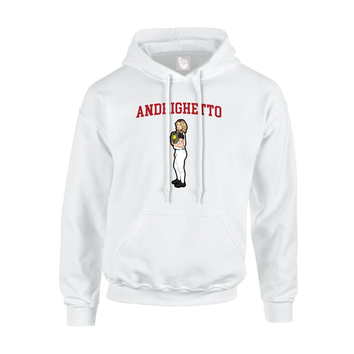 Youth Hoodie — Shirsey in White