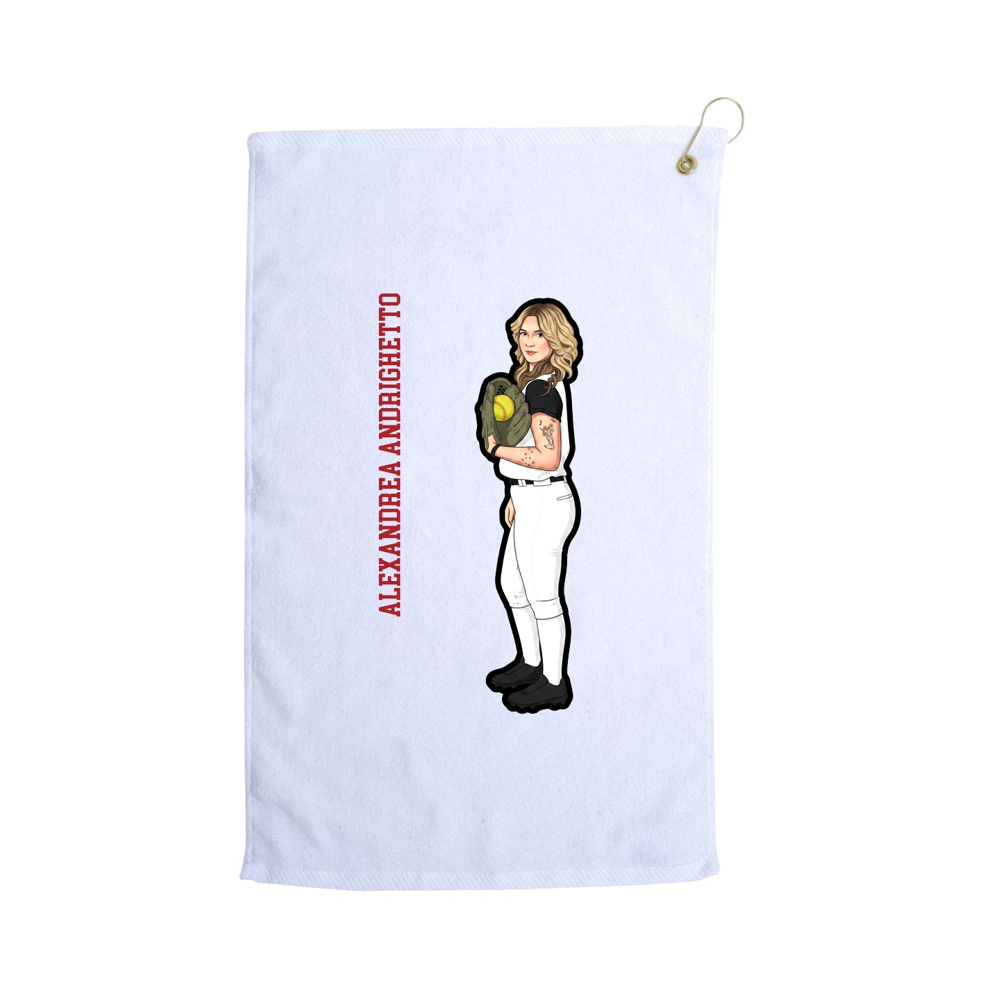 Terry Velour Golf Towel