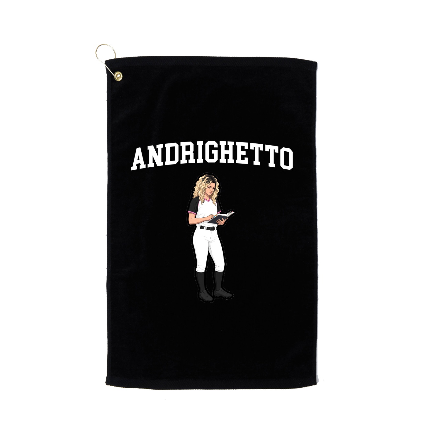 Golf Towel — Shirsey in Black