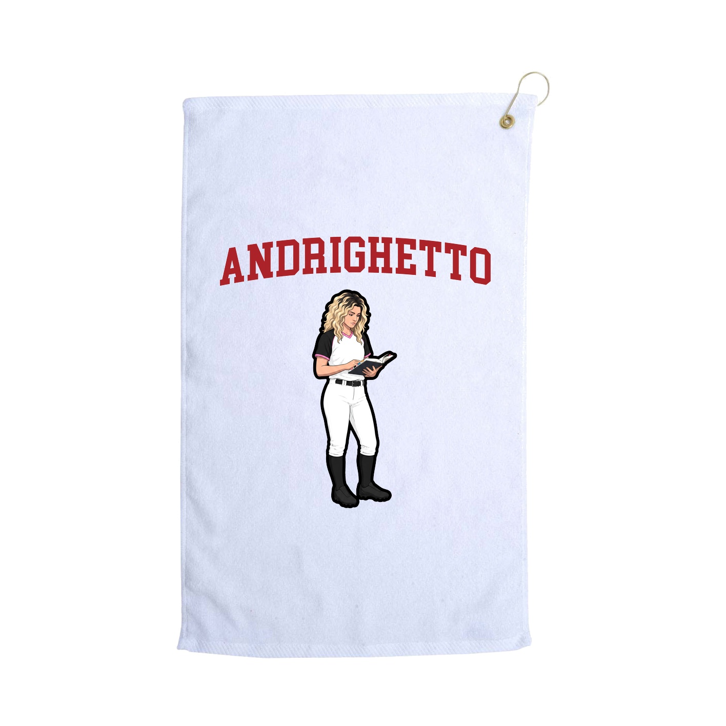 Golf Towel — Shirsey in White