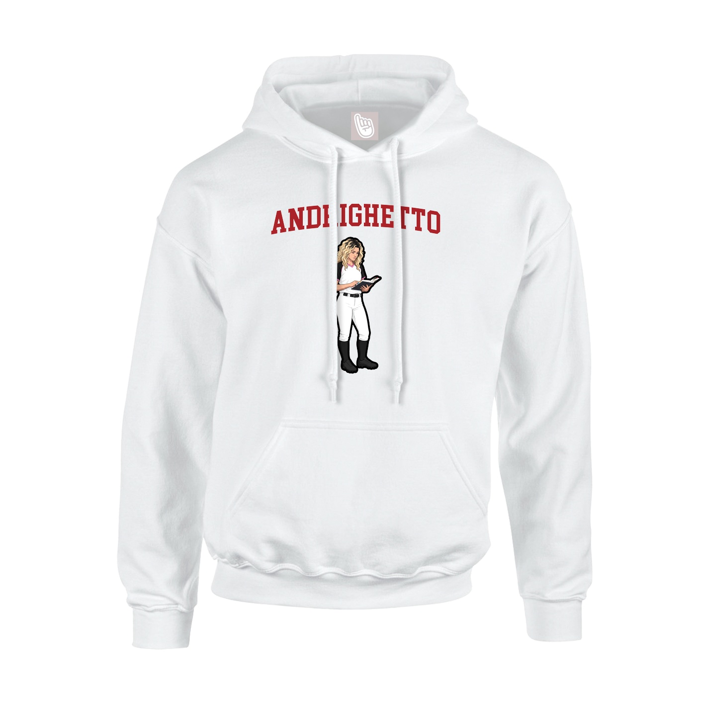 Youth Hoodie — Shirsey in White