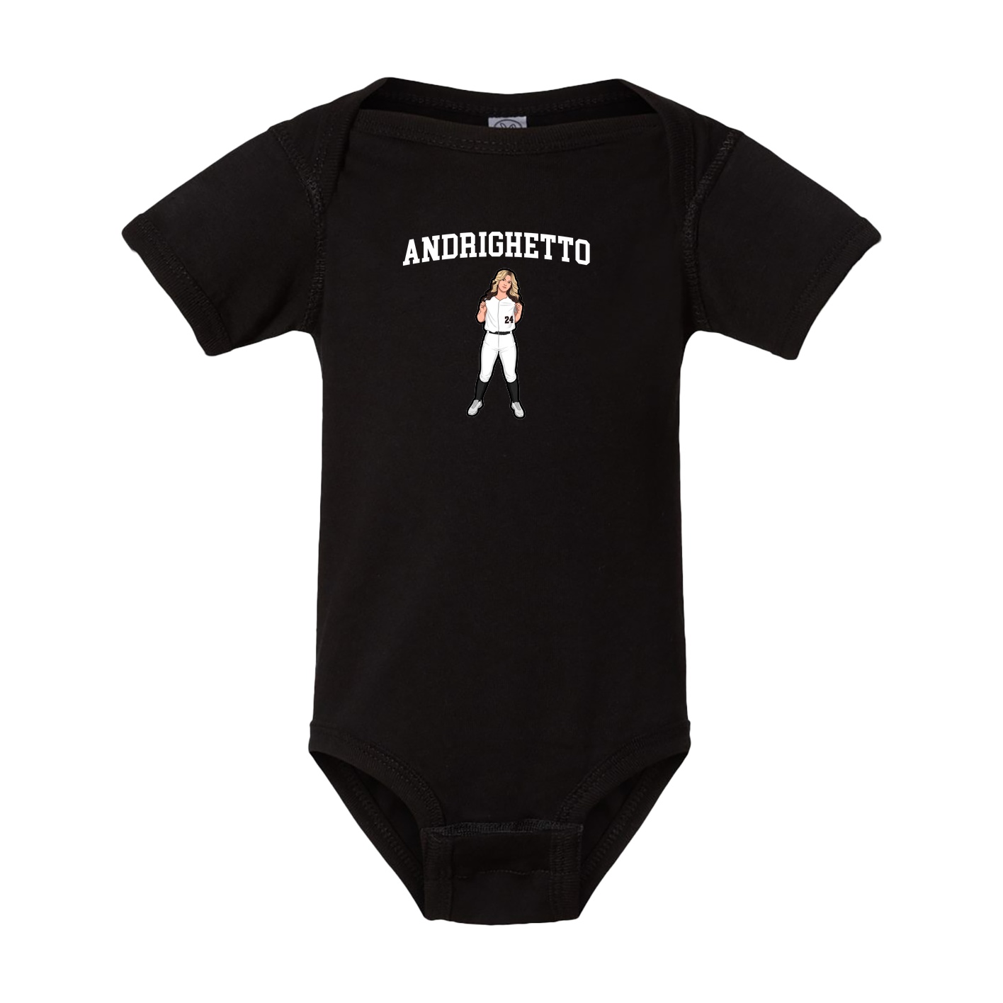 Baby Onesie — Shirsey in Black