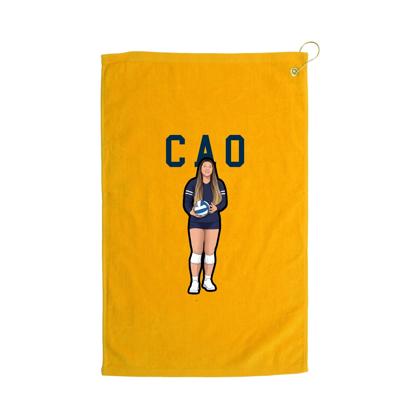Golf Towel — Shirsey in Gold