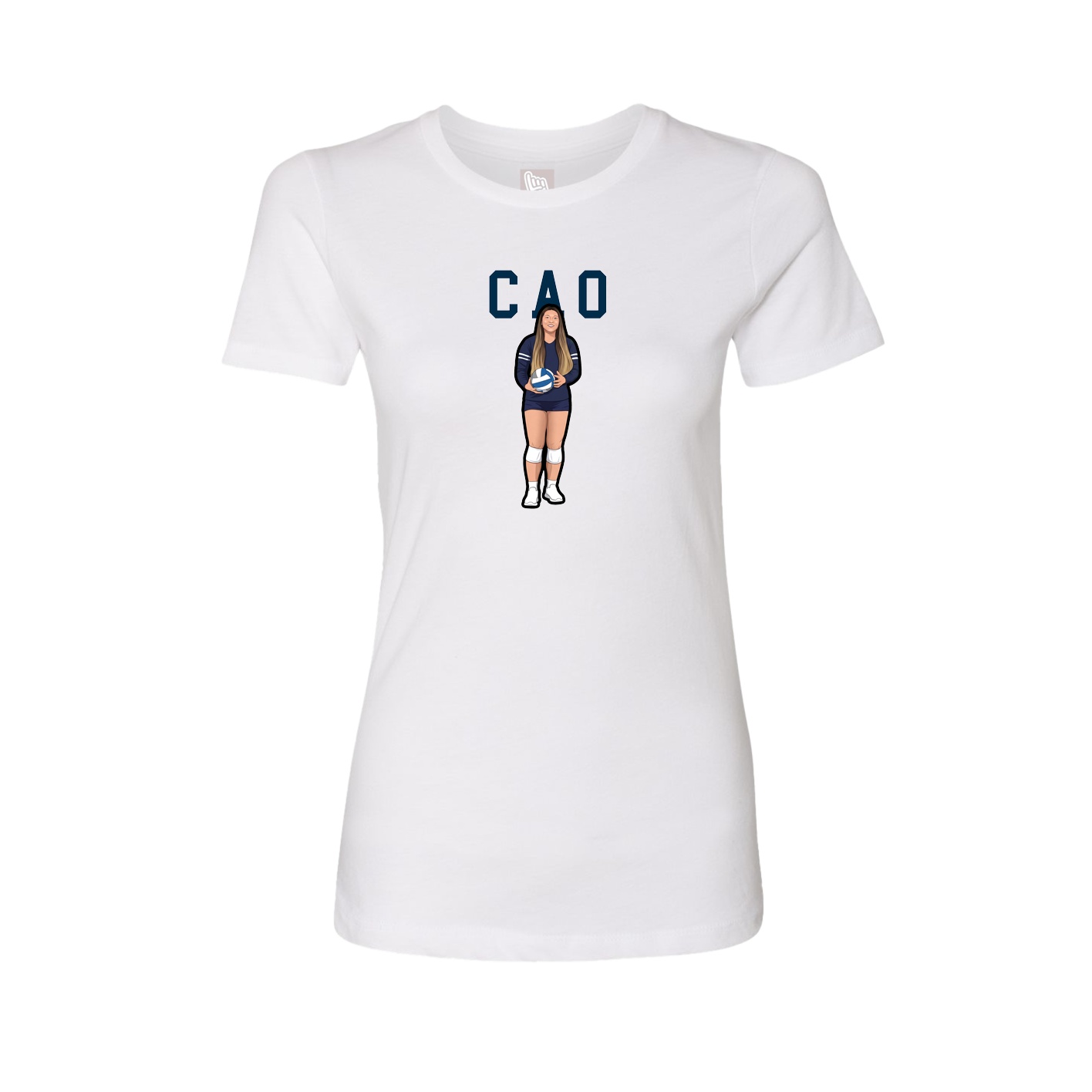 Fitted Women's Tee — Shirsey in White