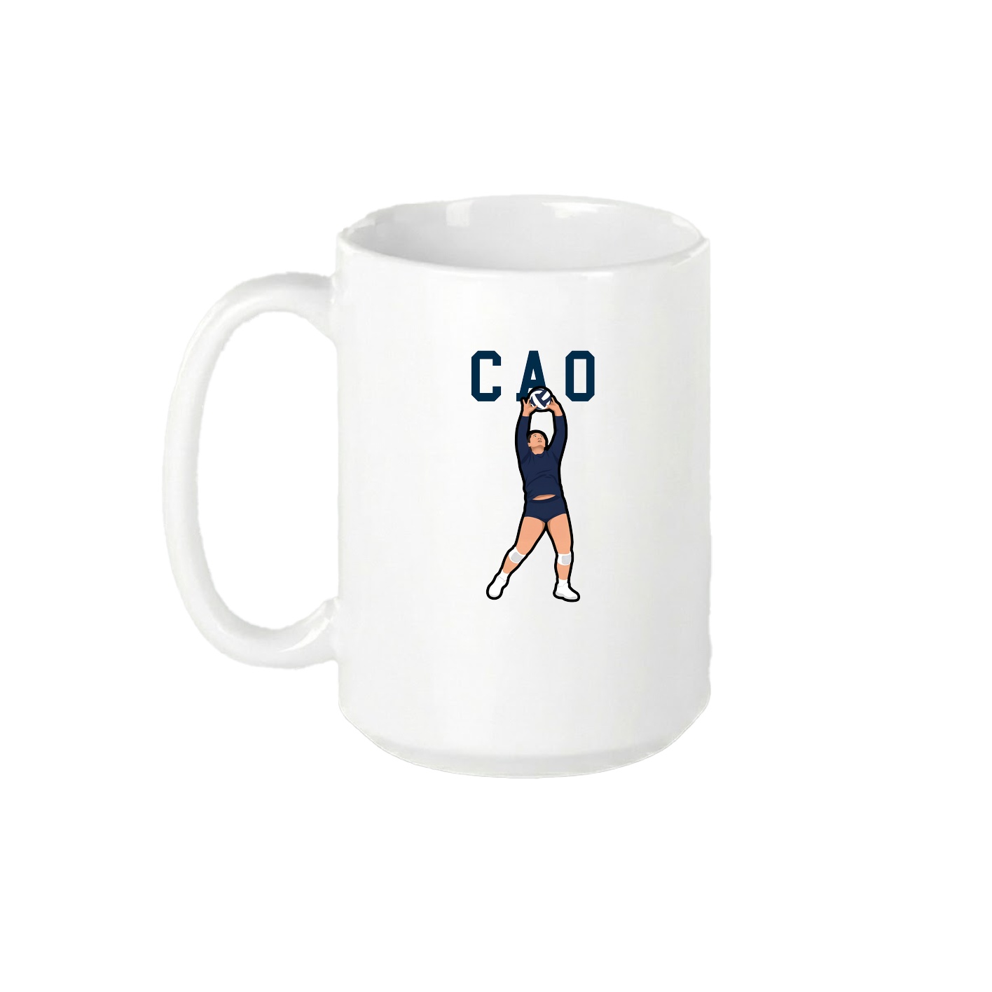 15oz Coffee Mug — Shirsey in White