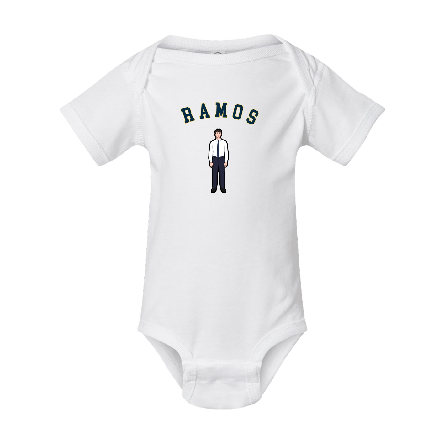 Baby Onesie — Shirsey Arch in White