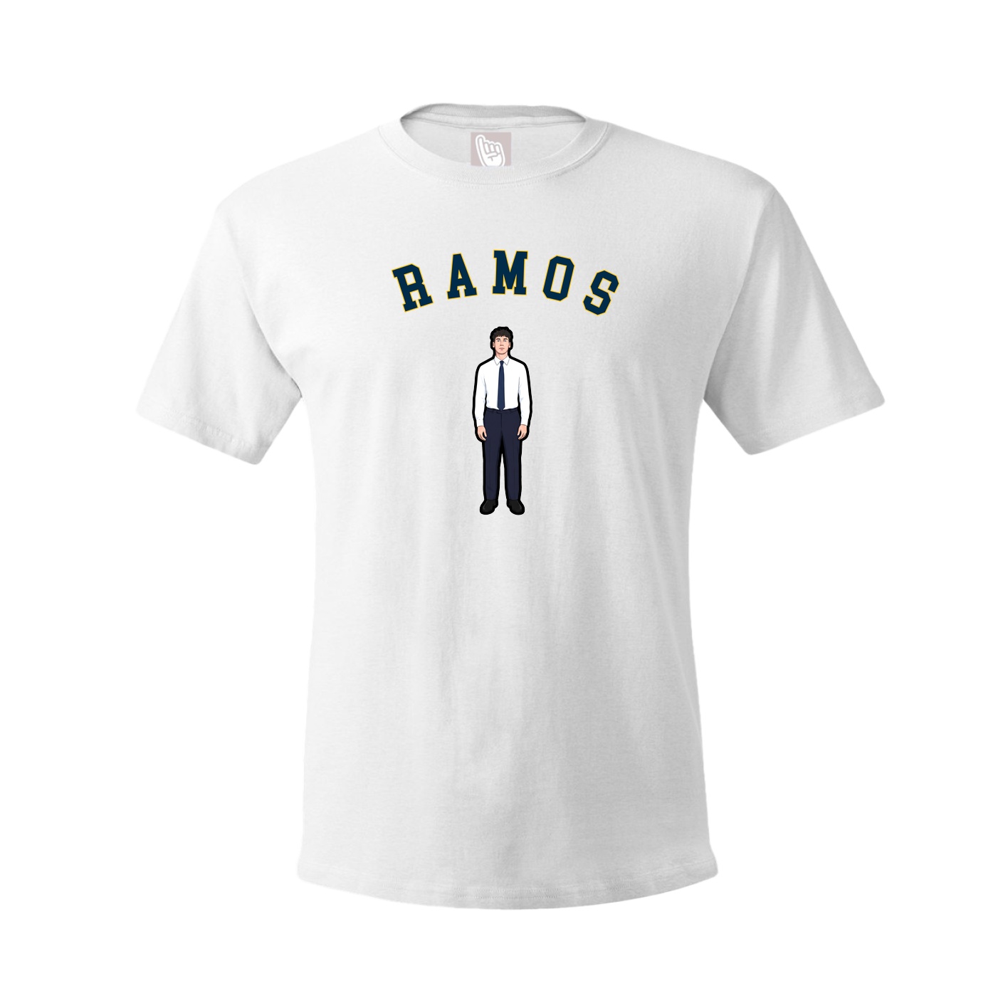 Youth Tee — Shirsey Arch in White