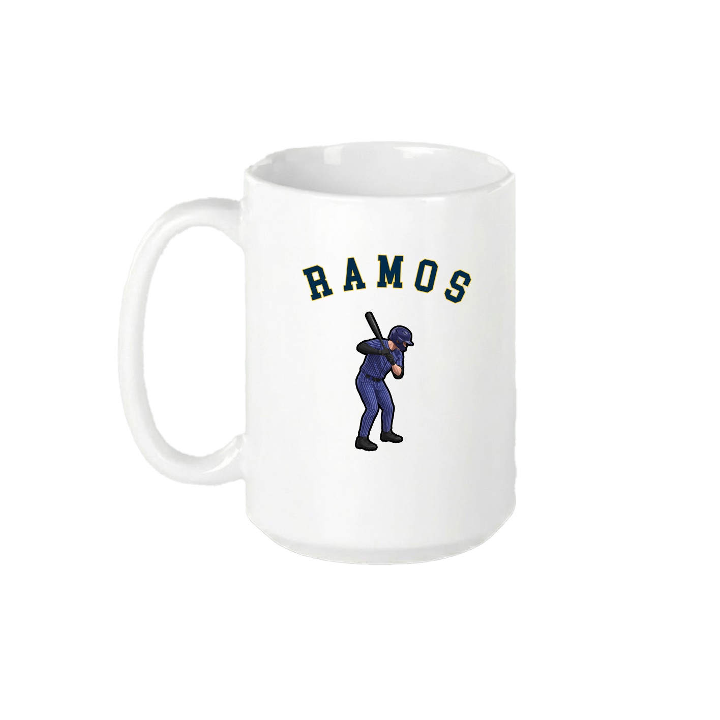 15oz Coffee Mug — Shirsey Arch in White