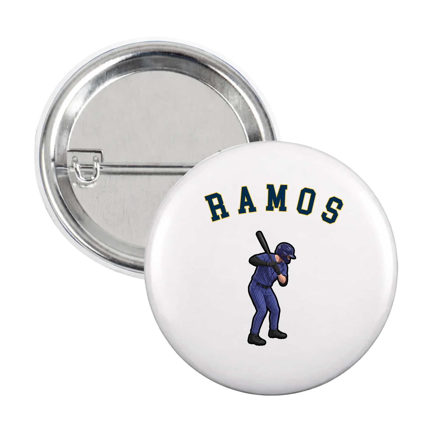 Game Day Button — Shirsey Arch in White