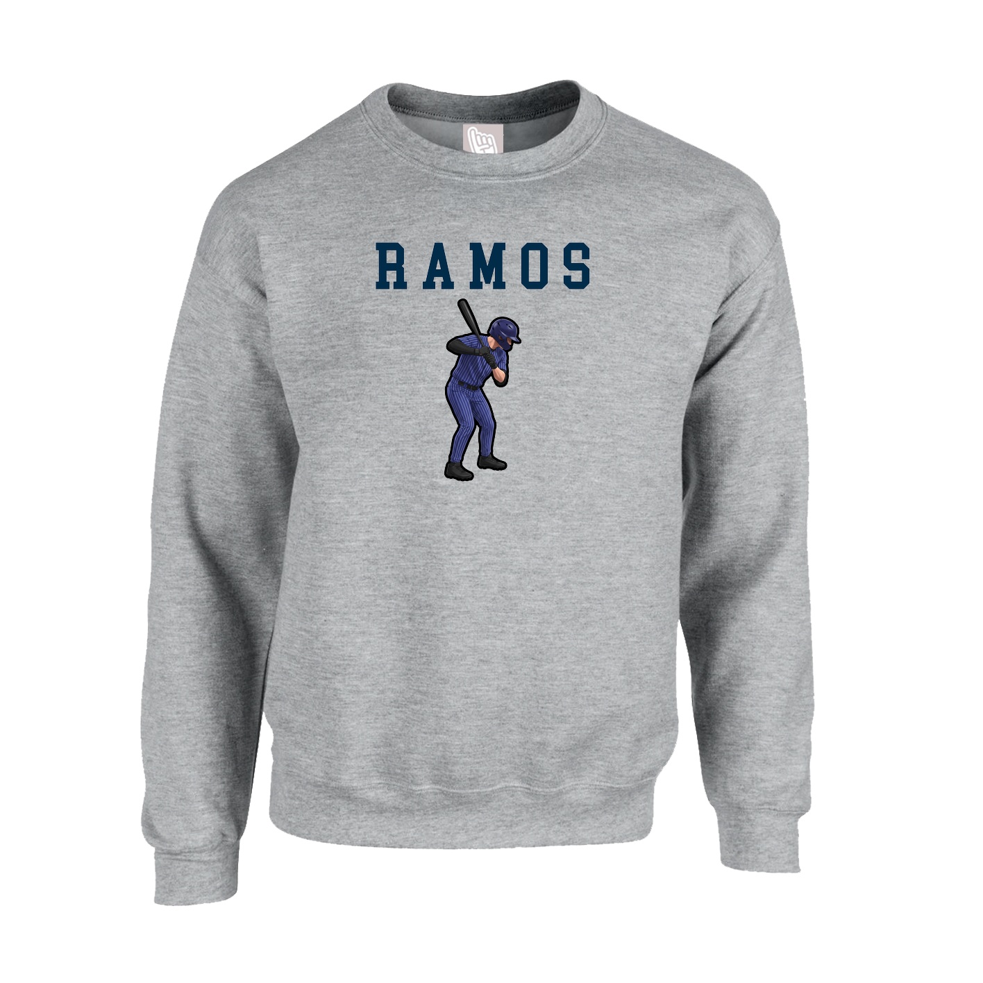 Fleece Crew — Shirsey in Grey