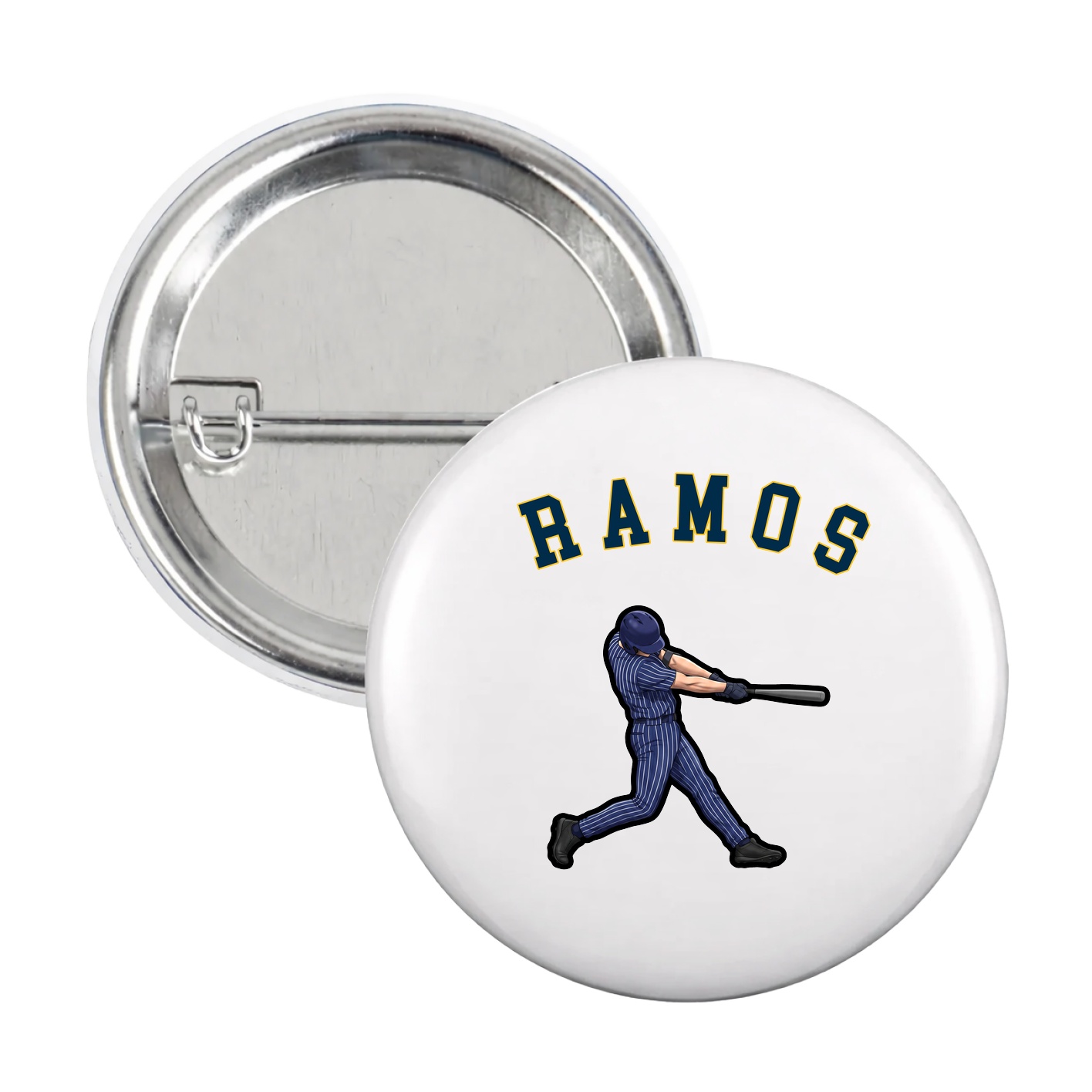 Game Day Button — Shirsey Arch in White