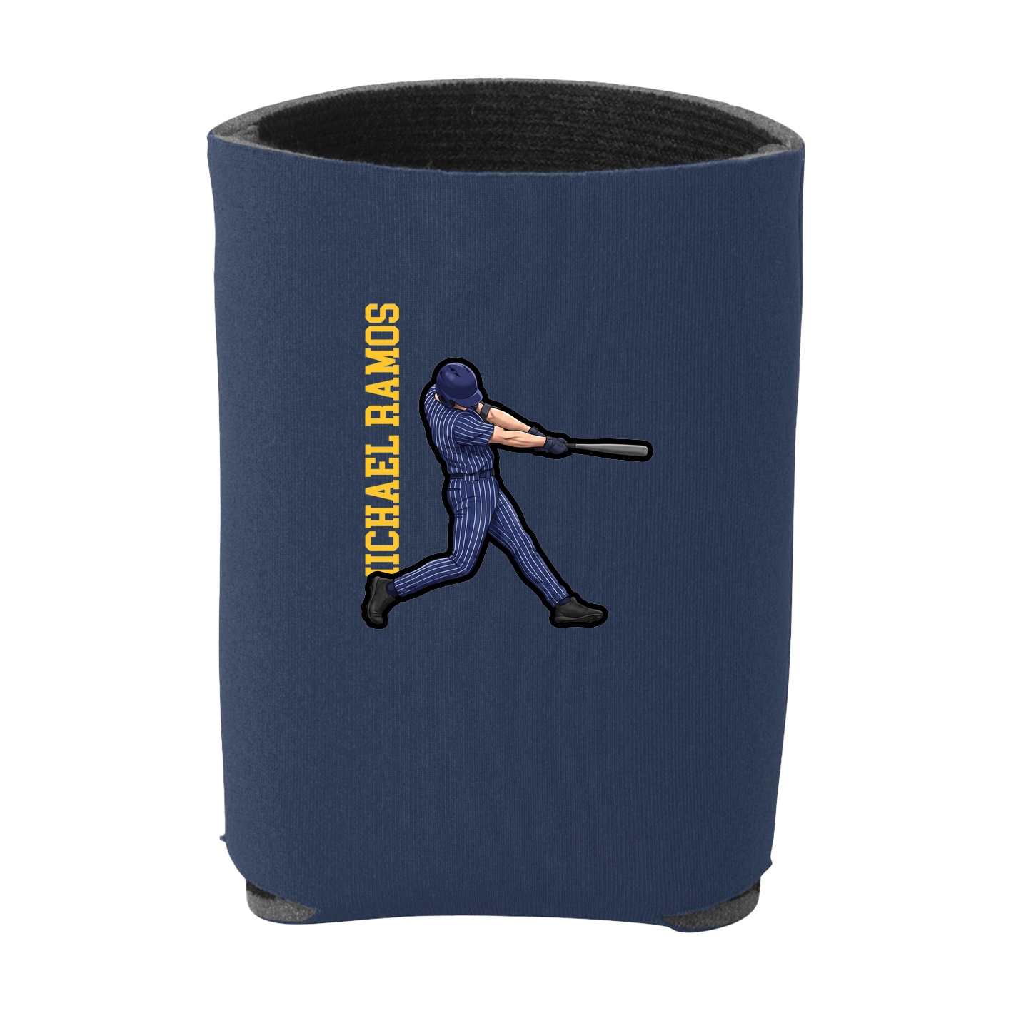 Can Holder — Name Vertical in Navy