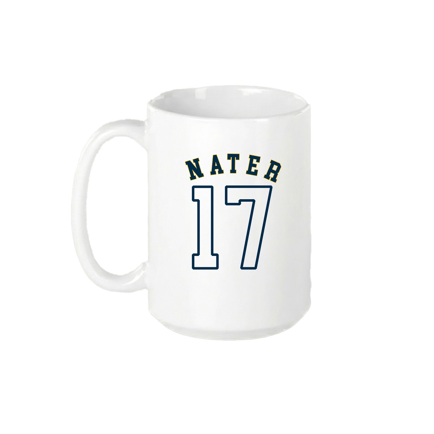 15oz Coffee Mug — Shirsey Arch in White