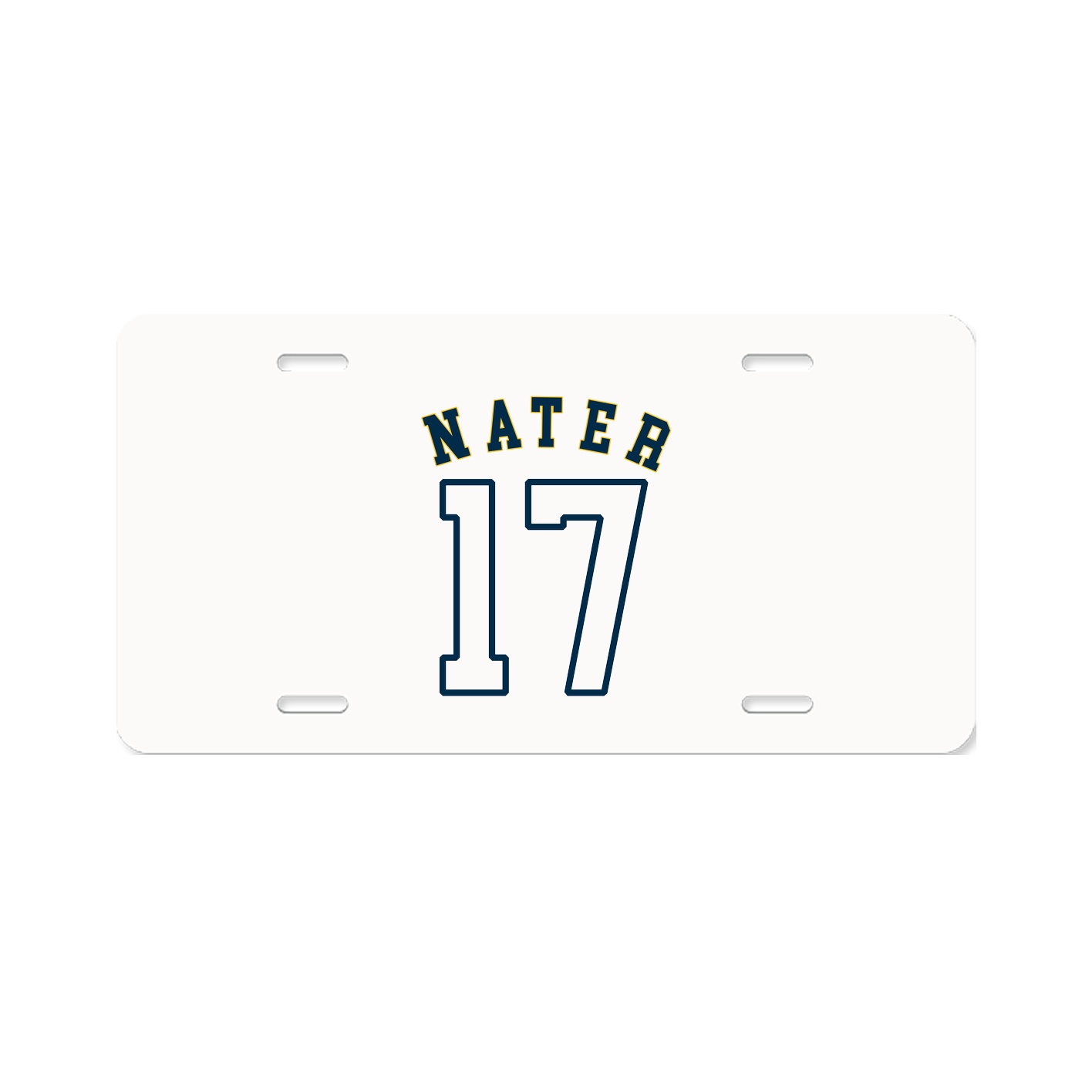 License Plate — Shirsey Arch in Classic