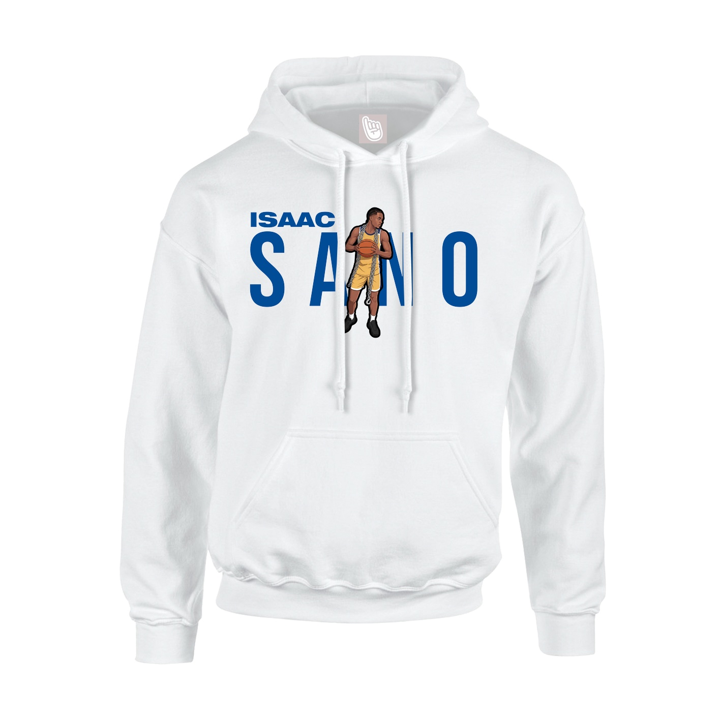 Youth Hoodie — Player Name in White