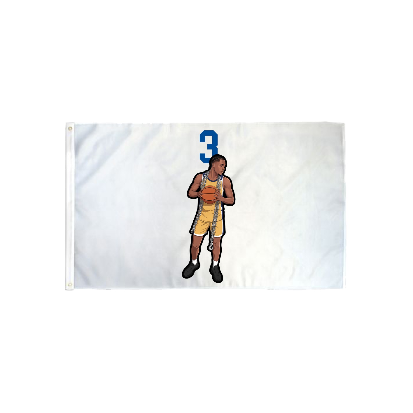 3x5 Flag — Number Top in Classic