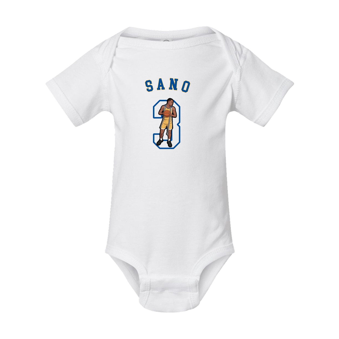 Baby Onesie — Shirsey Arch in White