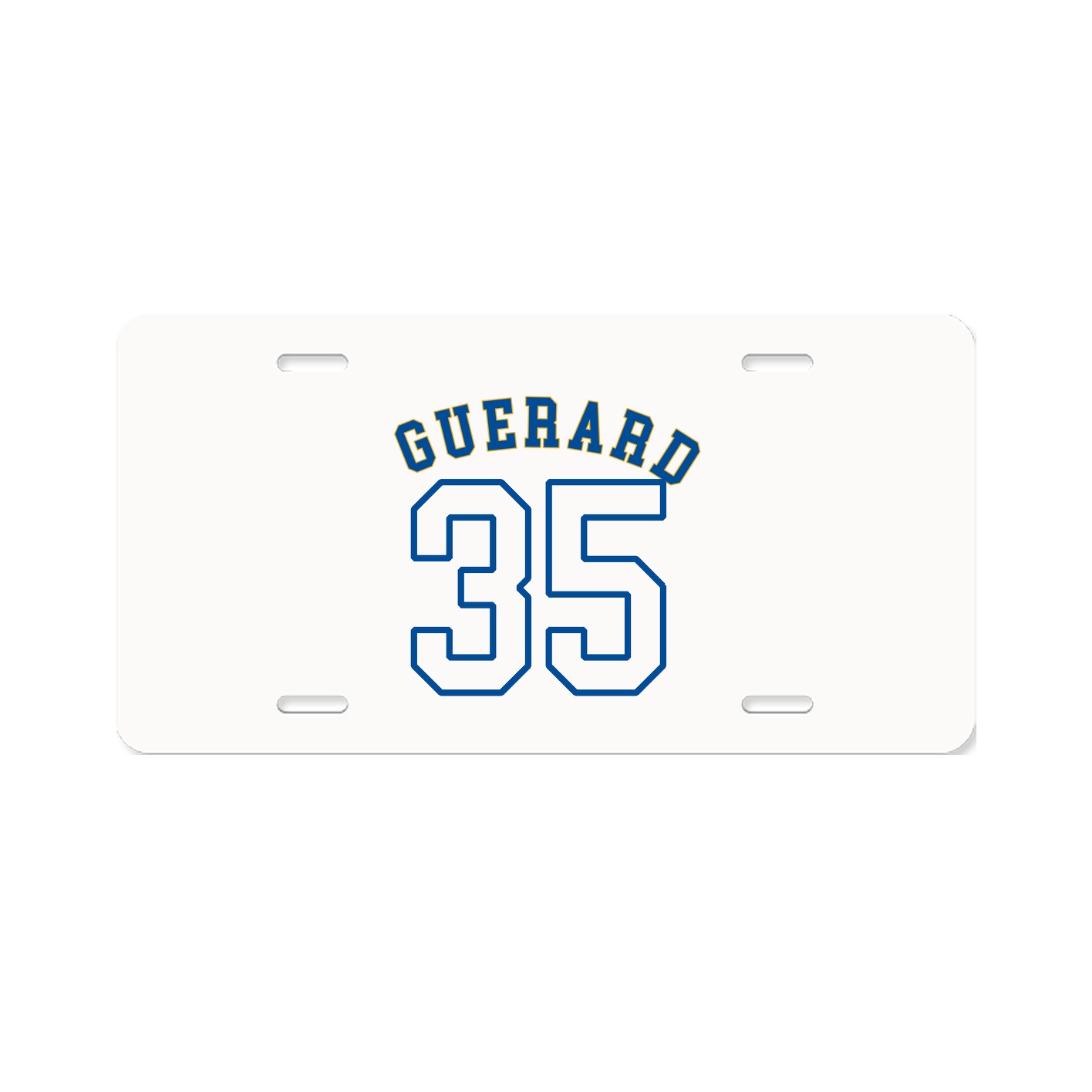 License Plate — Shirsey Arch in Classic