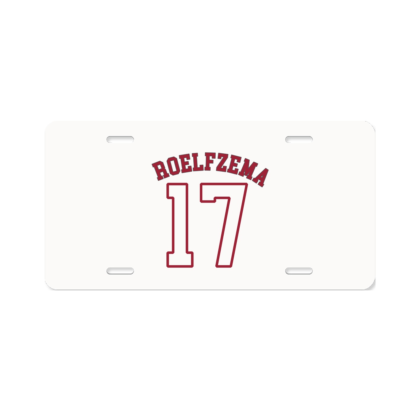License Plate — Shirsey Arch in Classic
