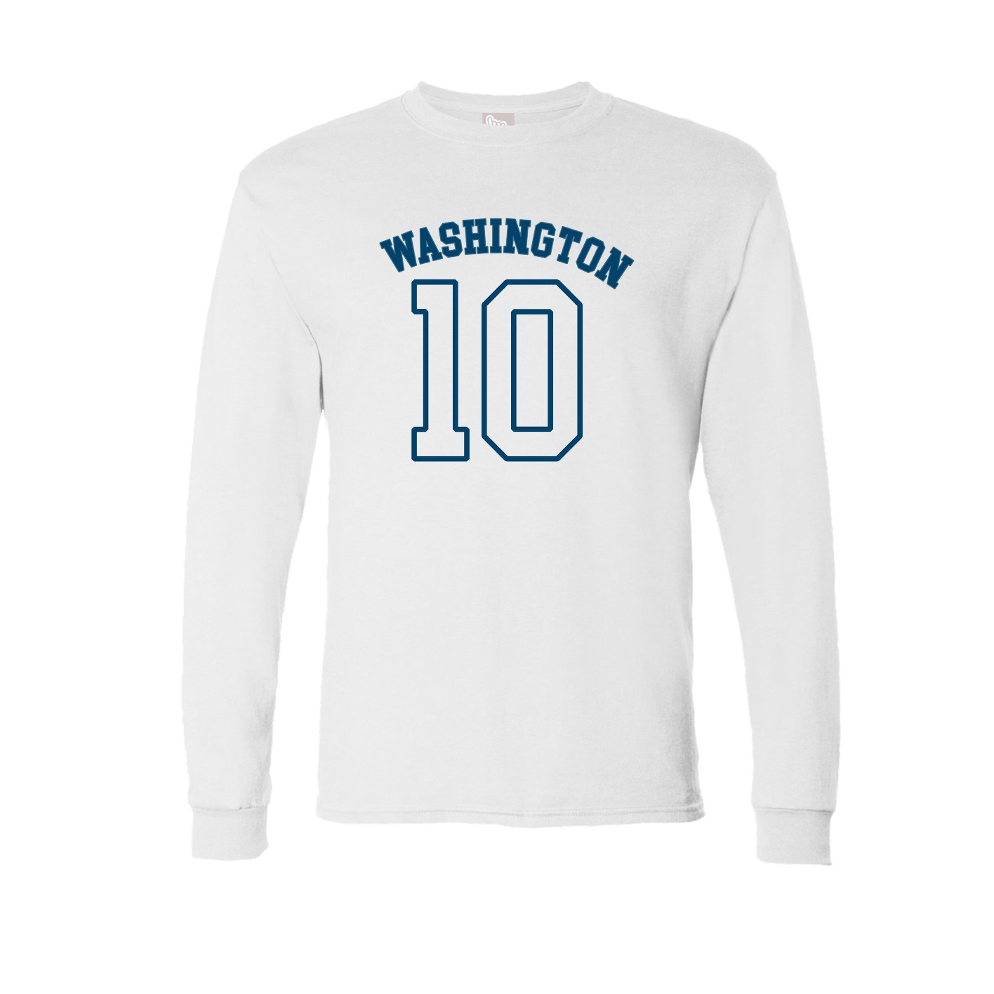 Long Sleeve Tee — Shirsey Arch in White