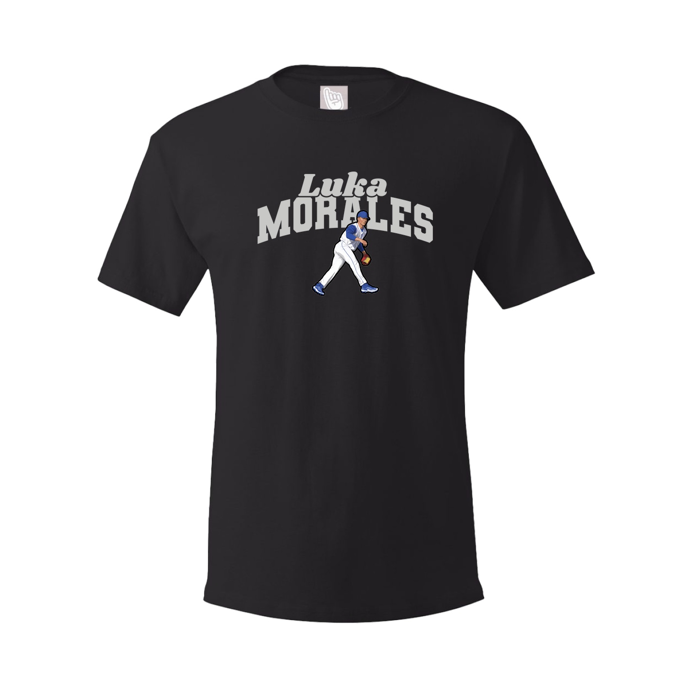 Youth Tee — Signature Arch in Black