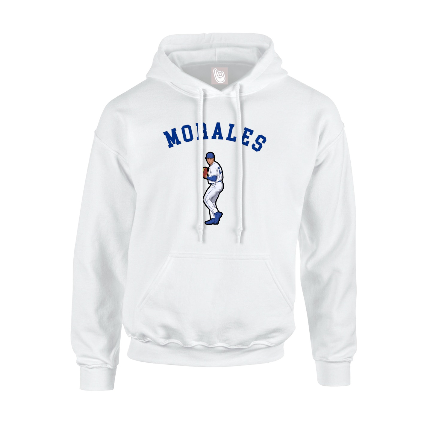 Hoodie — Shirsey Arch in White