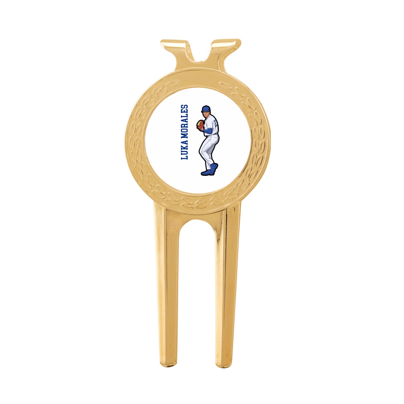 Divot Tool with Ball Marker — Name Vertical in Classic