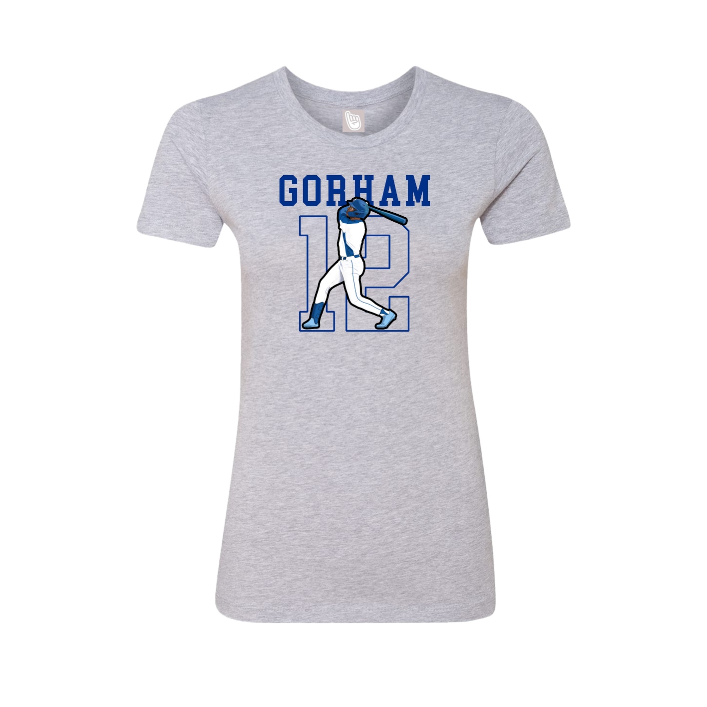 Fitted Women's Tee — Shirsey in Grey