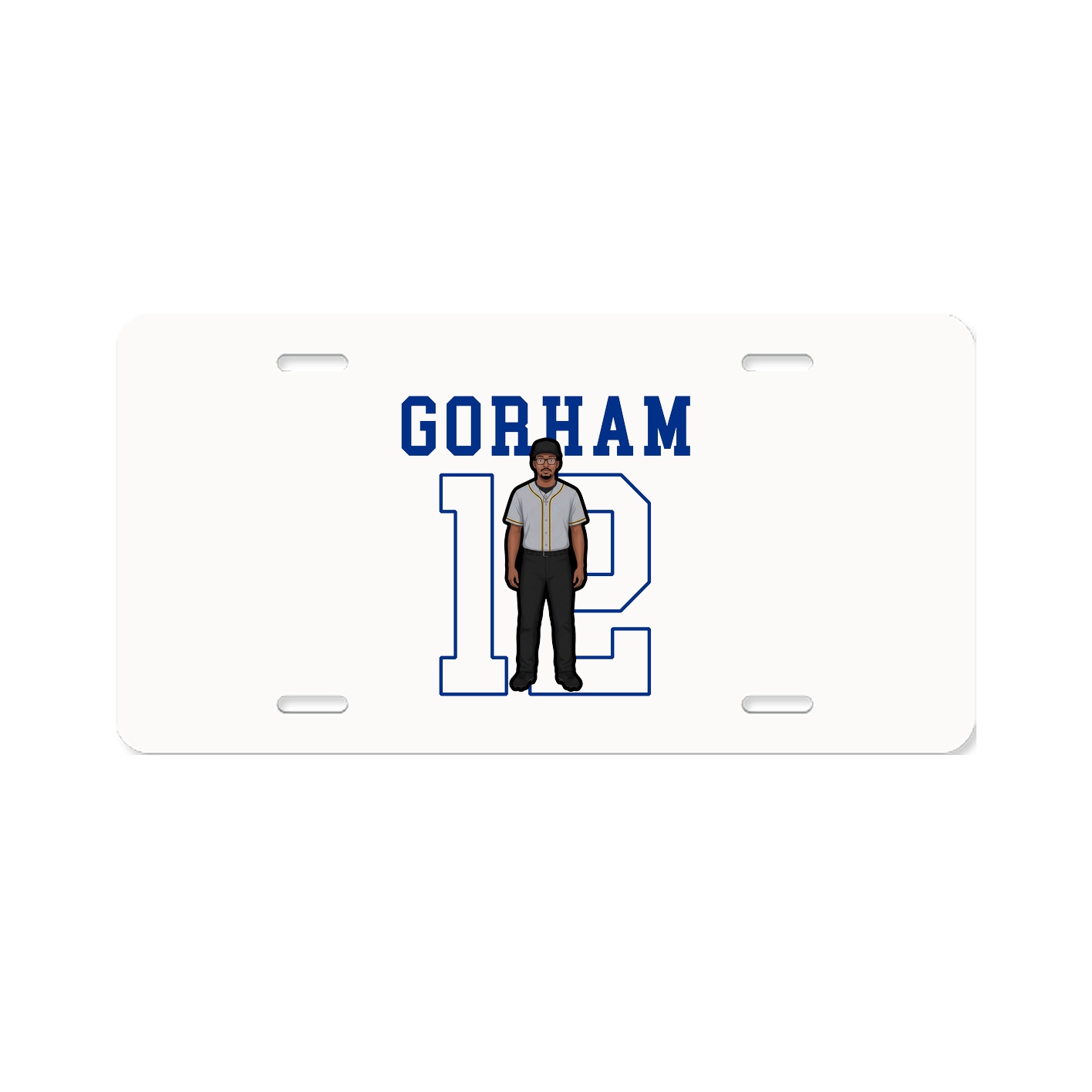 License Plate — Shirsey in Classic