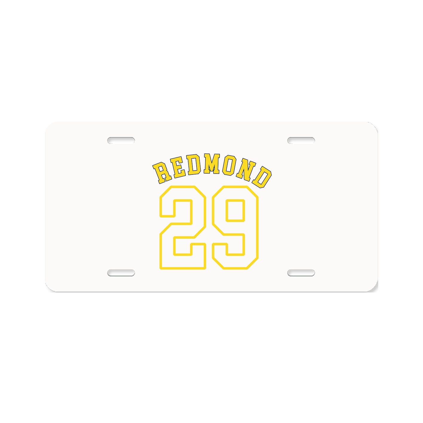 License Plate — Shirsey Arch in Classic