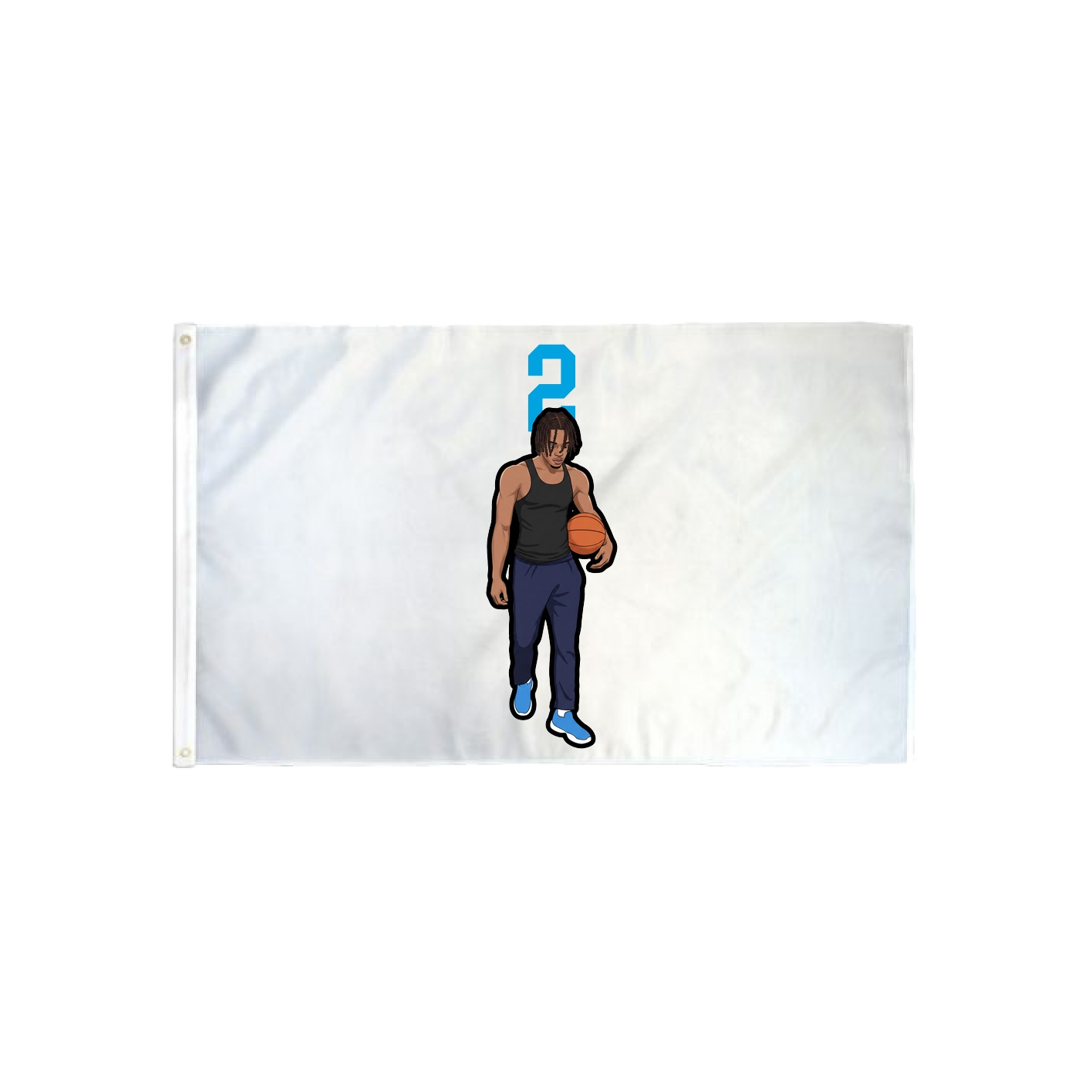 3x5 Flag — Number Top in Classic