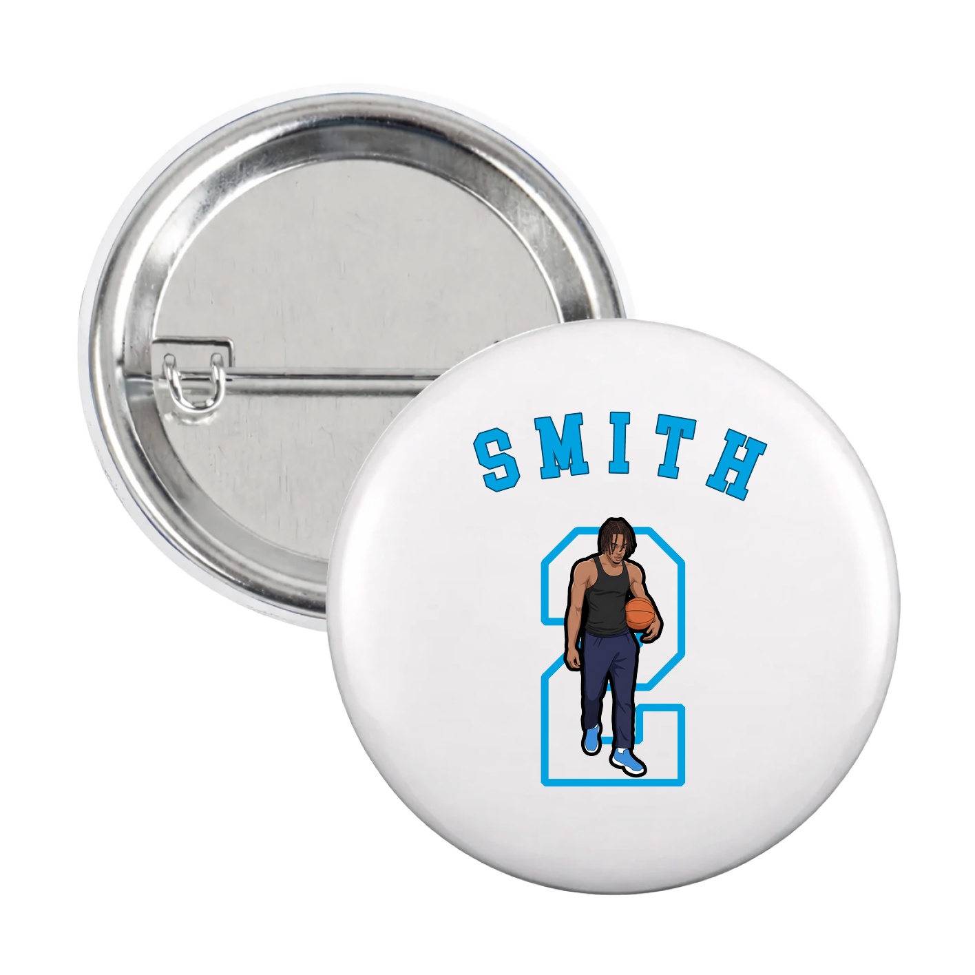 Game Day Button — Shirsey Arch in White