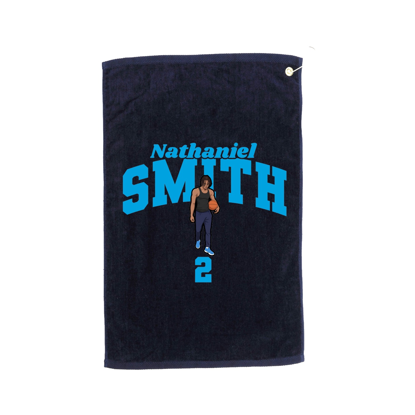 Golf Towel — Signature Arch in Navy