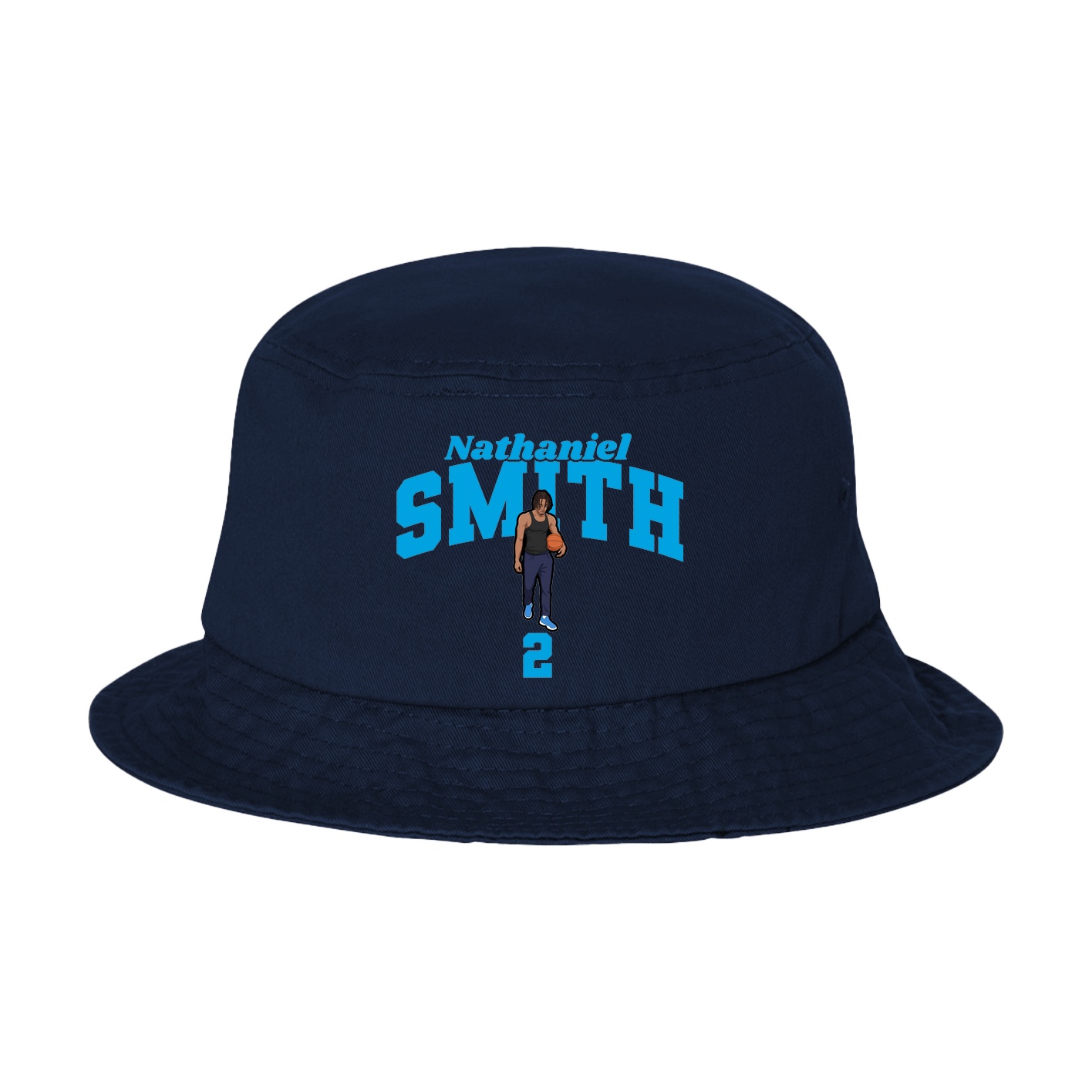 Bucket Cap — Signature Arch in Navy
