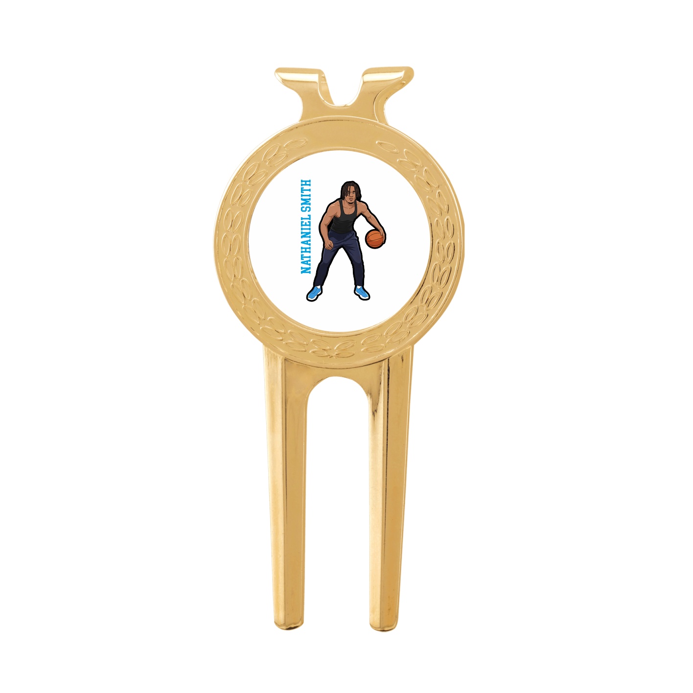 Divot Tool with Ball Marker — Name Vertical in Classic