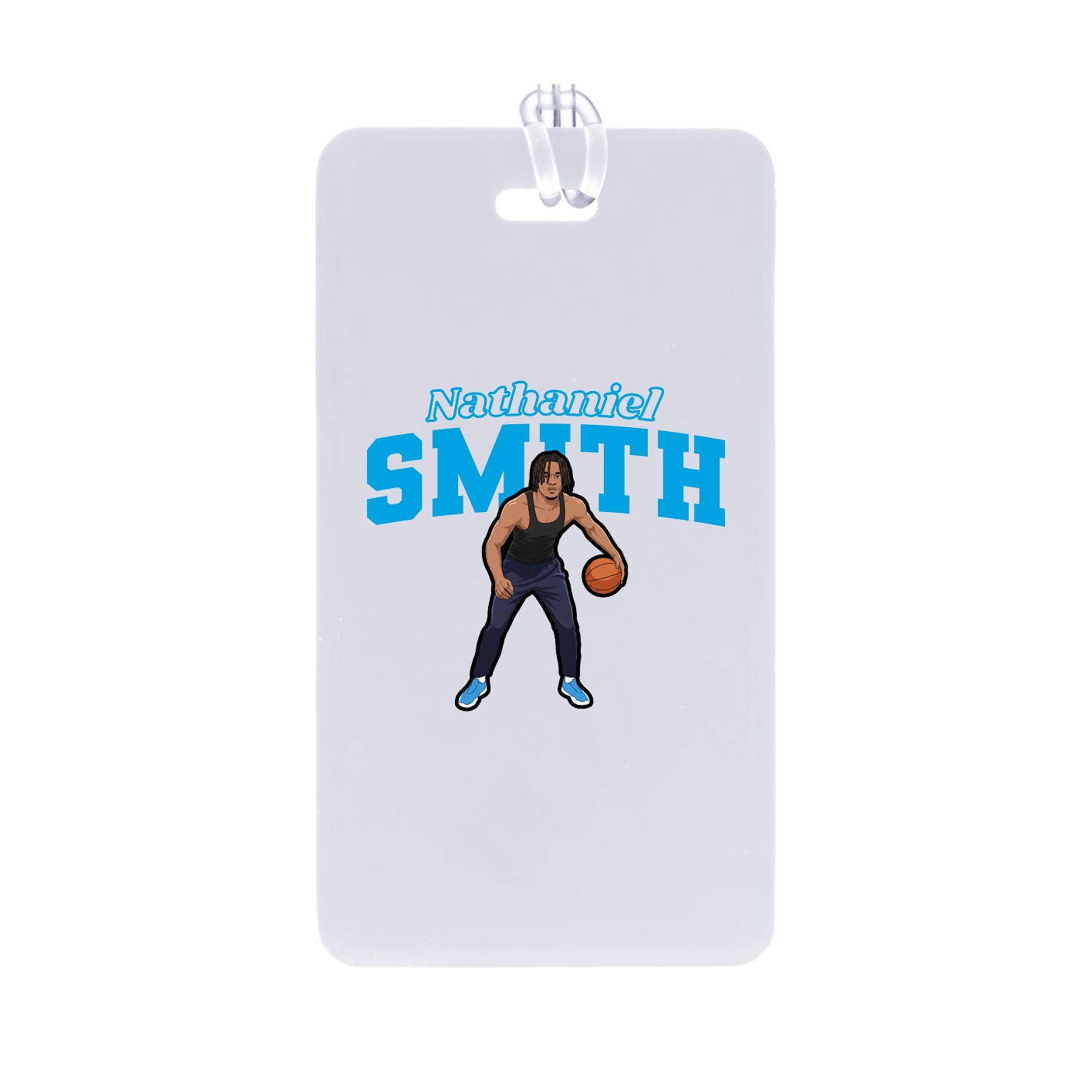 Bag Tag — Name Arch in Classic
