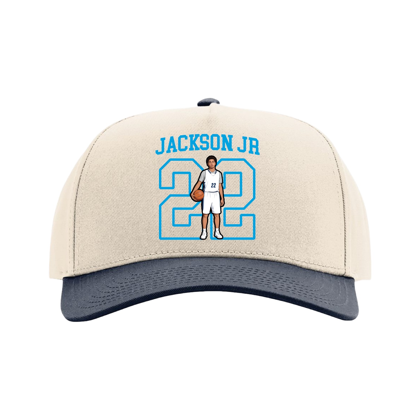 Full Fabric Five-Panel Champ Cap