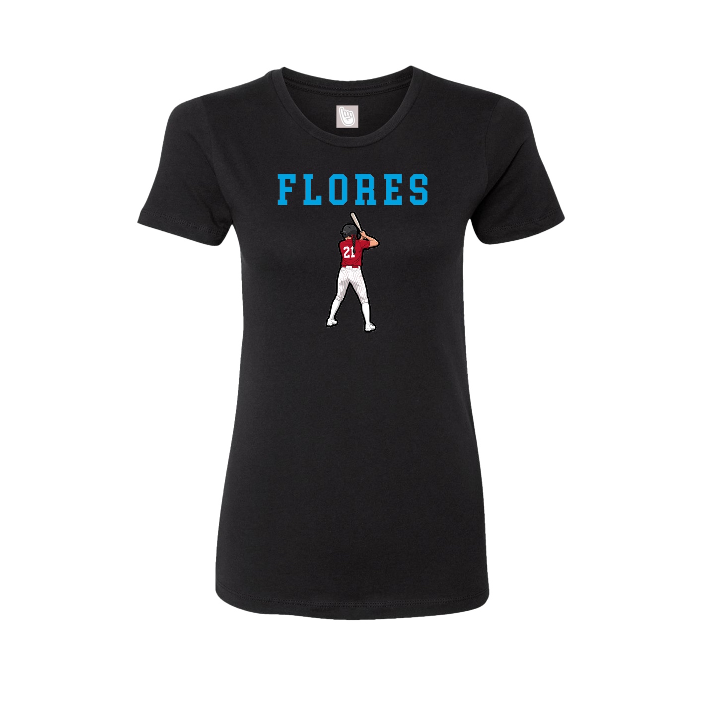 Fitted Women's Tee — Shirsey in Black