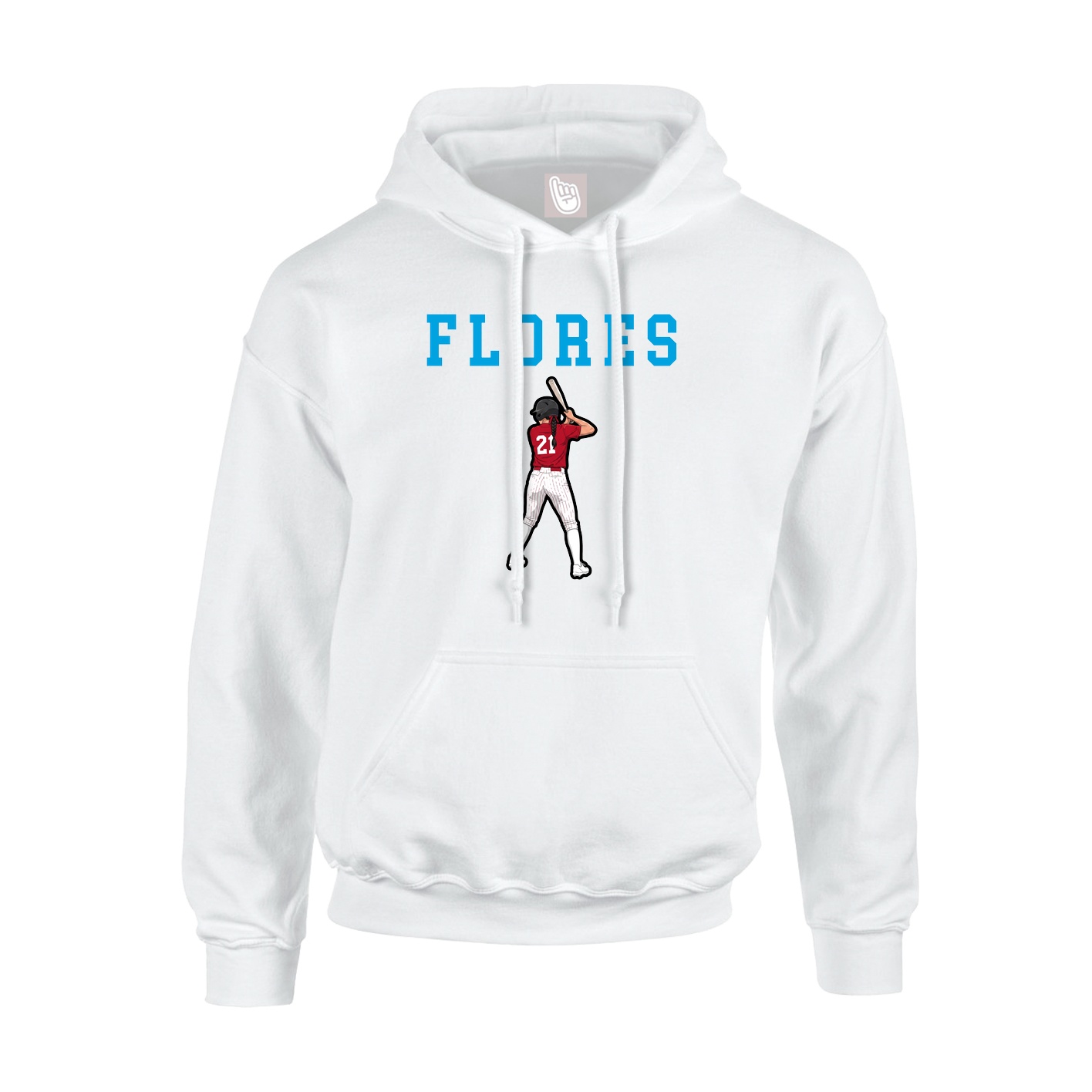 Youth Hoodie — Shirsey in White