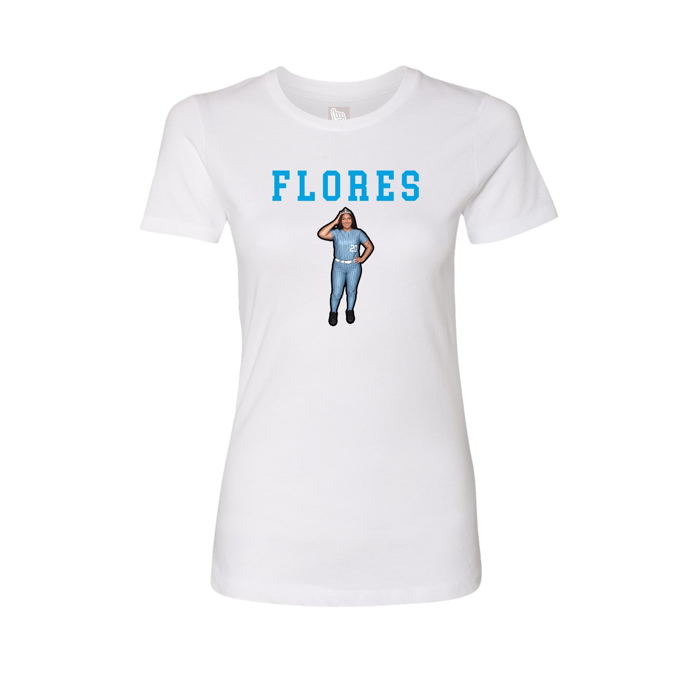 Fitted Women's Tee — Shirsey in White