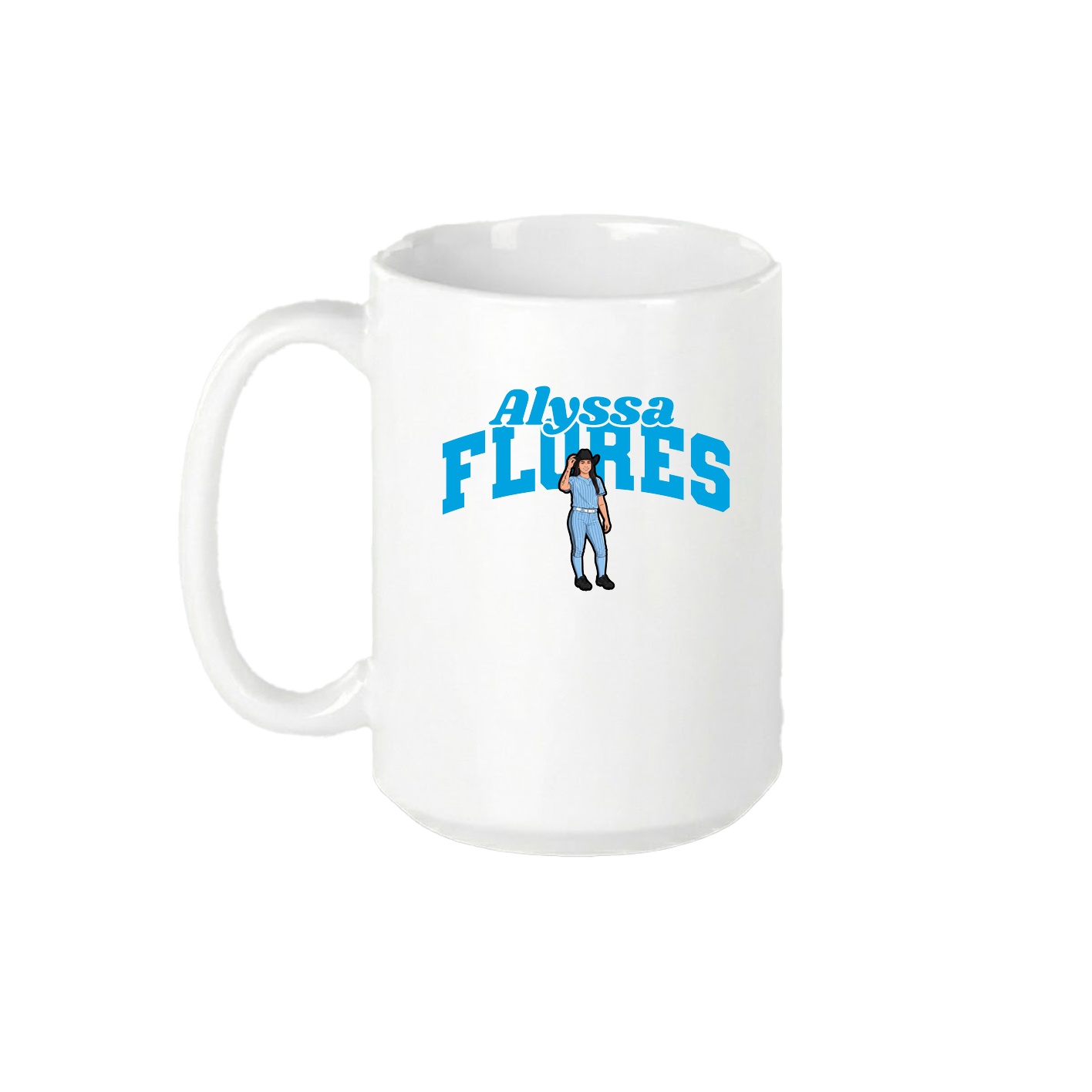 15oz Coffee Mug — Signature Arch in White