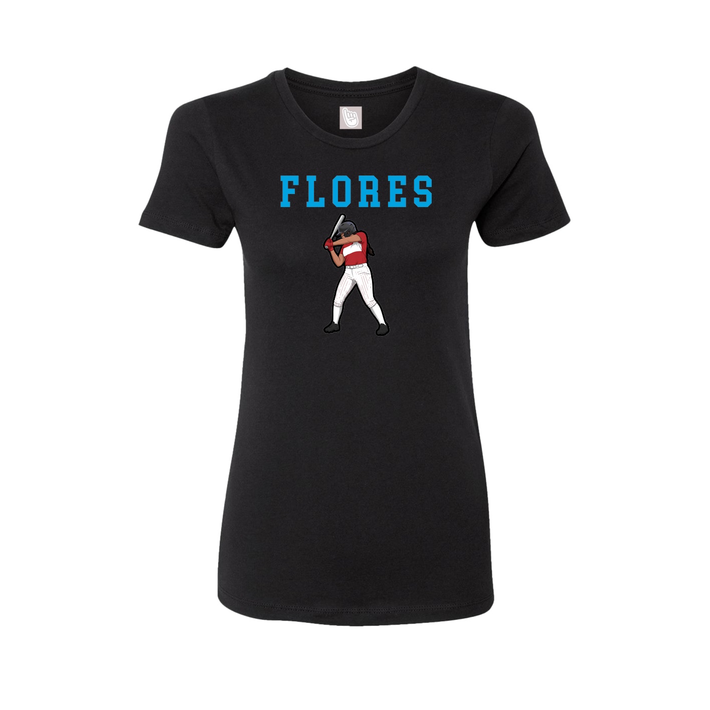 Fitted Women's Tee — Shirsey in Black