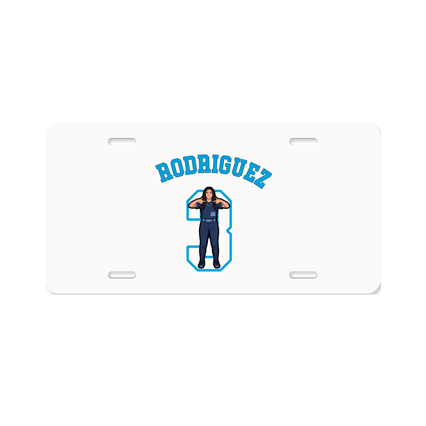 License Plate — Shirsey Arch in Classic