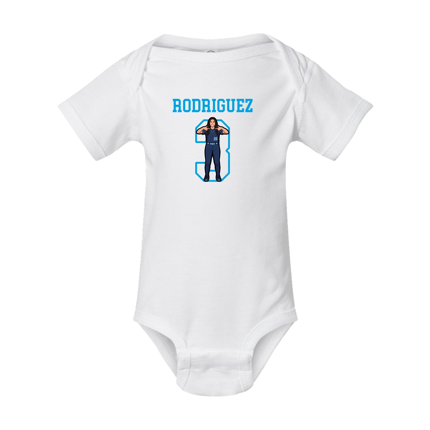Baby Onesie — Shirsey in White