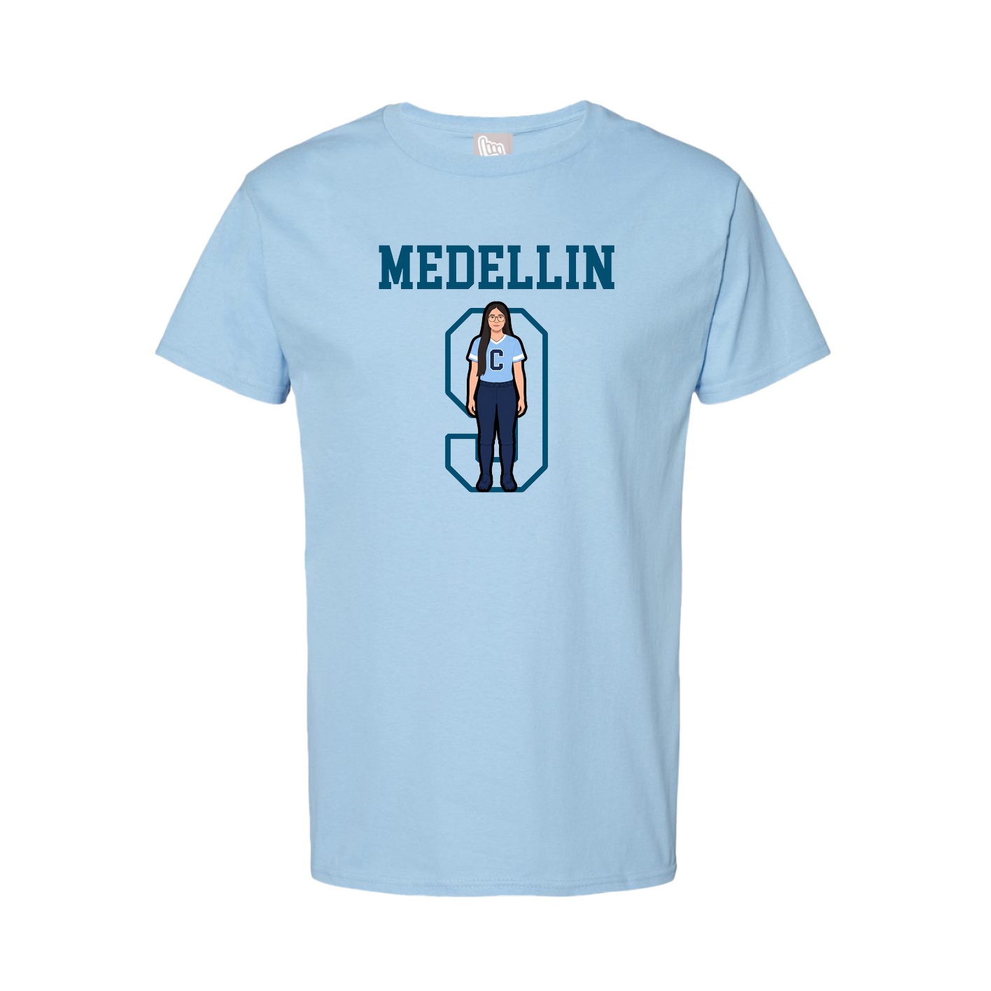 Youth Tee — Shirsey in Light Blue