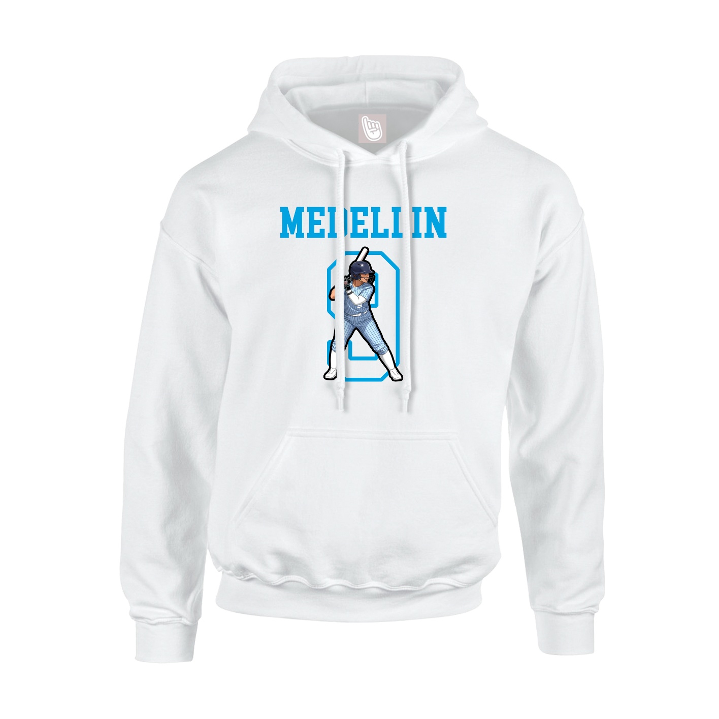 Hoodie — Shirsey in White