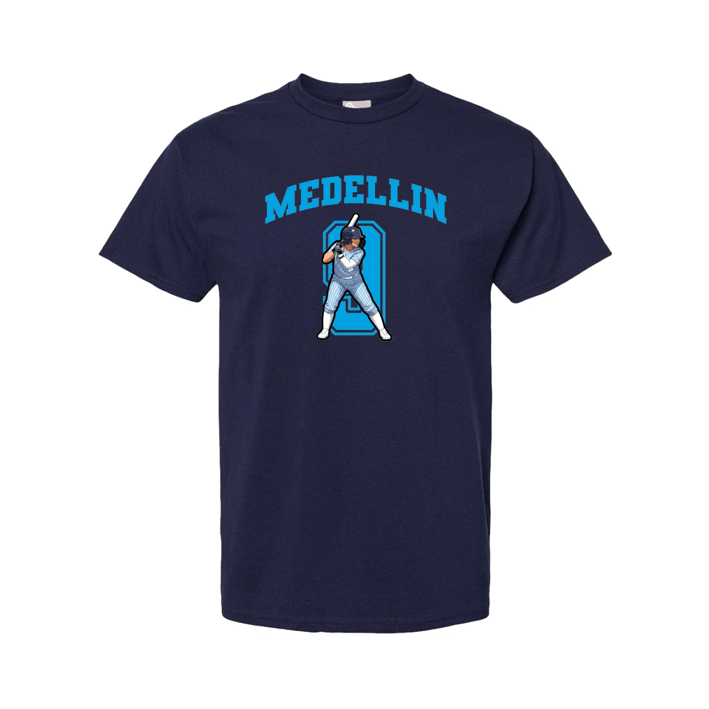 Tee — Number in Navy