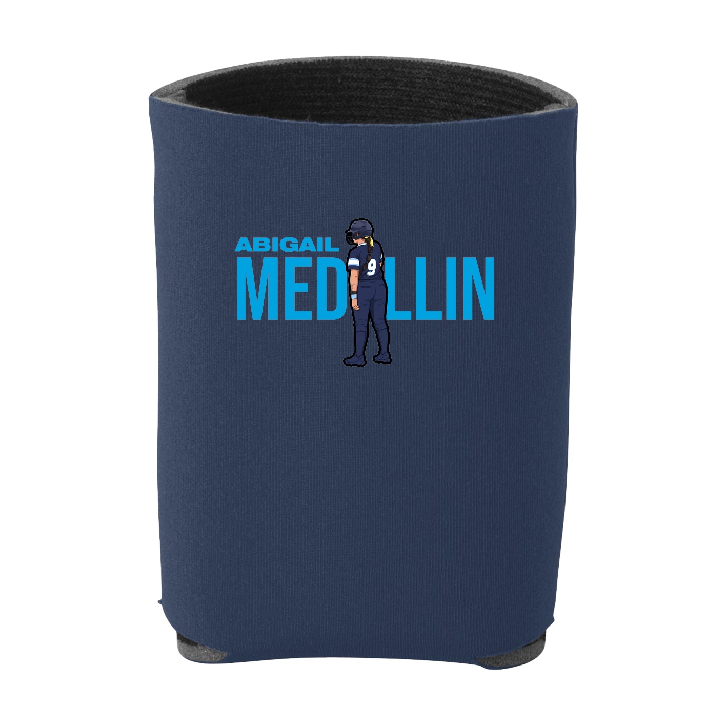 Can Holder — Player Name in Navy