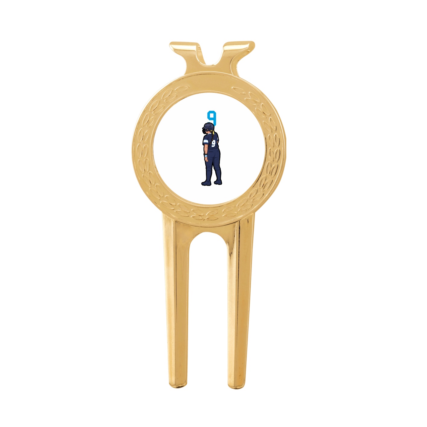 Divot Tool with Ball Marker — Number Top in Classic